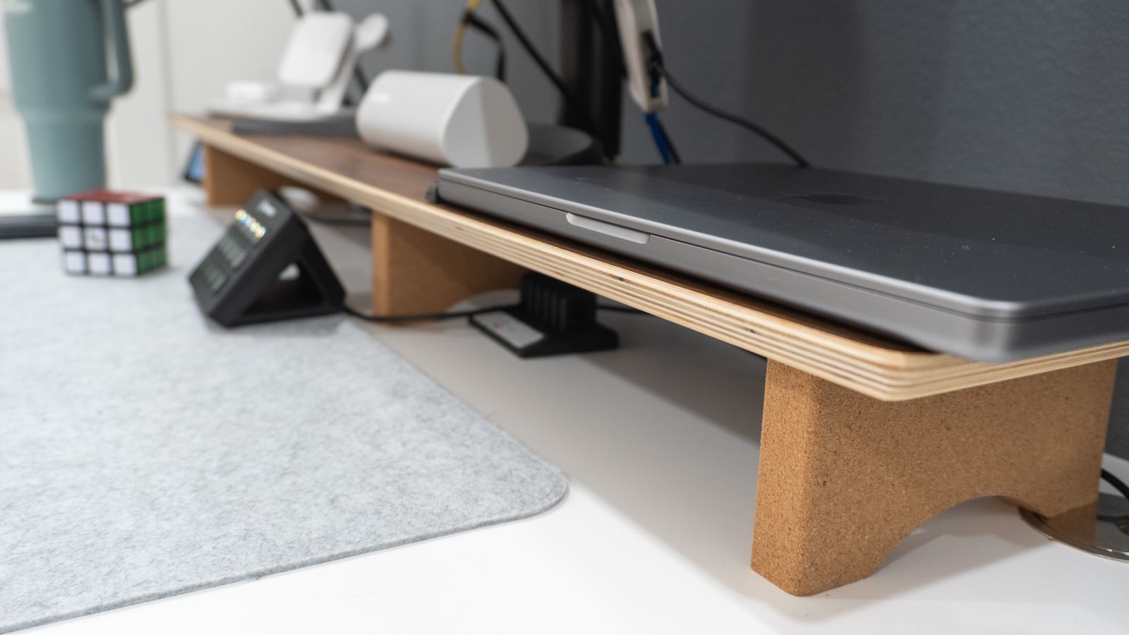 Desk setup on a budget Grovemade alternatives from DeltaHub and Amazon