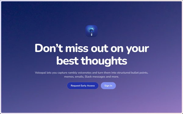 VoicePal: A Game-Changer for Idea Organization and Content Creation